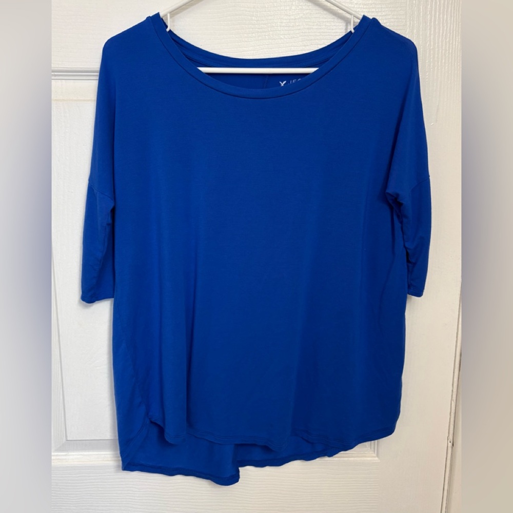 American Eagle Outfitters Blue jeggings Tee